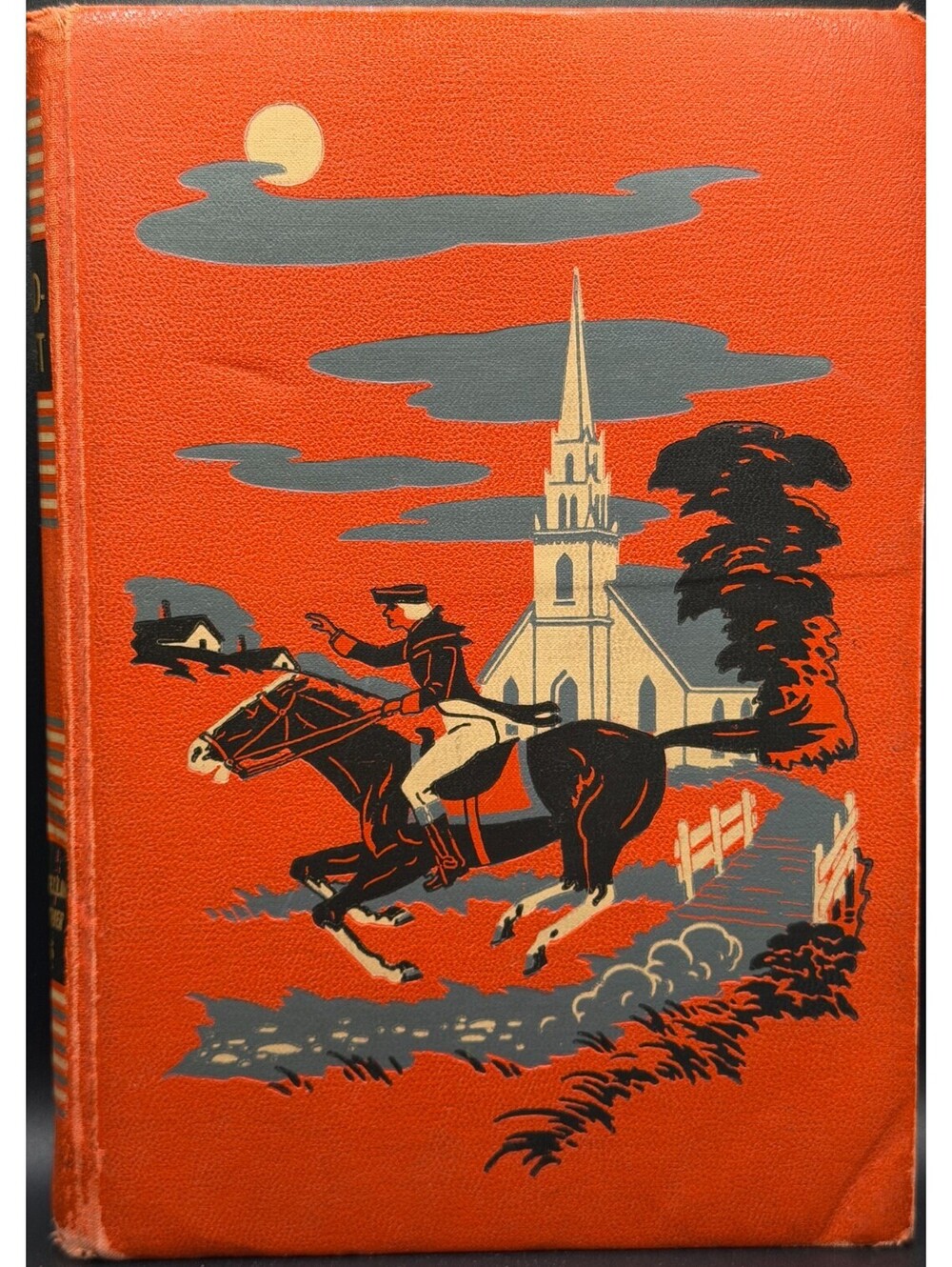 Vintage 1940s Childcraft Volume 2 Storytelling and Other Poems Hardcover Orange